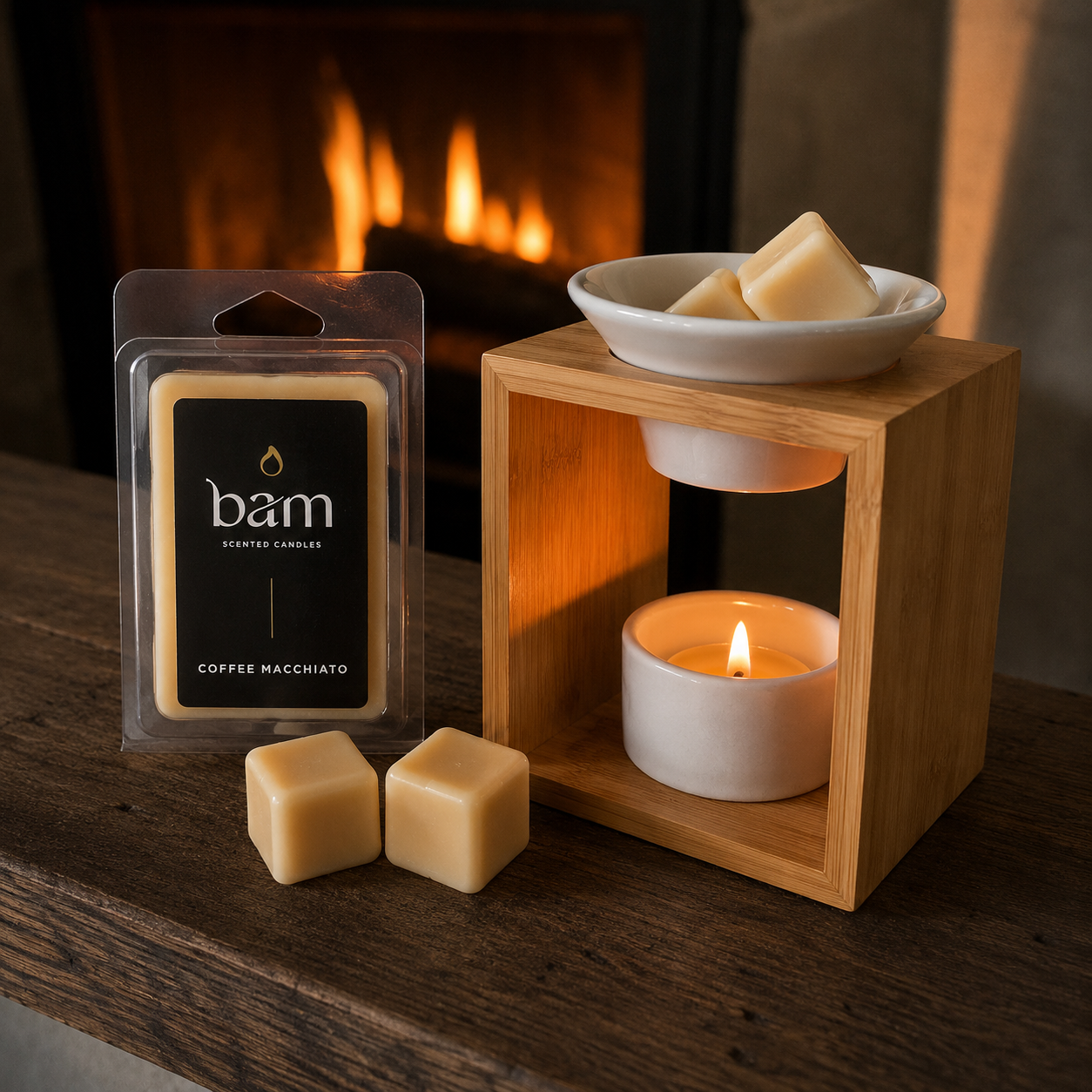 Coffee Macchiato Waxmelts – Geurwax met Koffie & Romige Melktonen