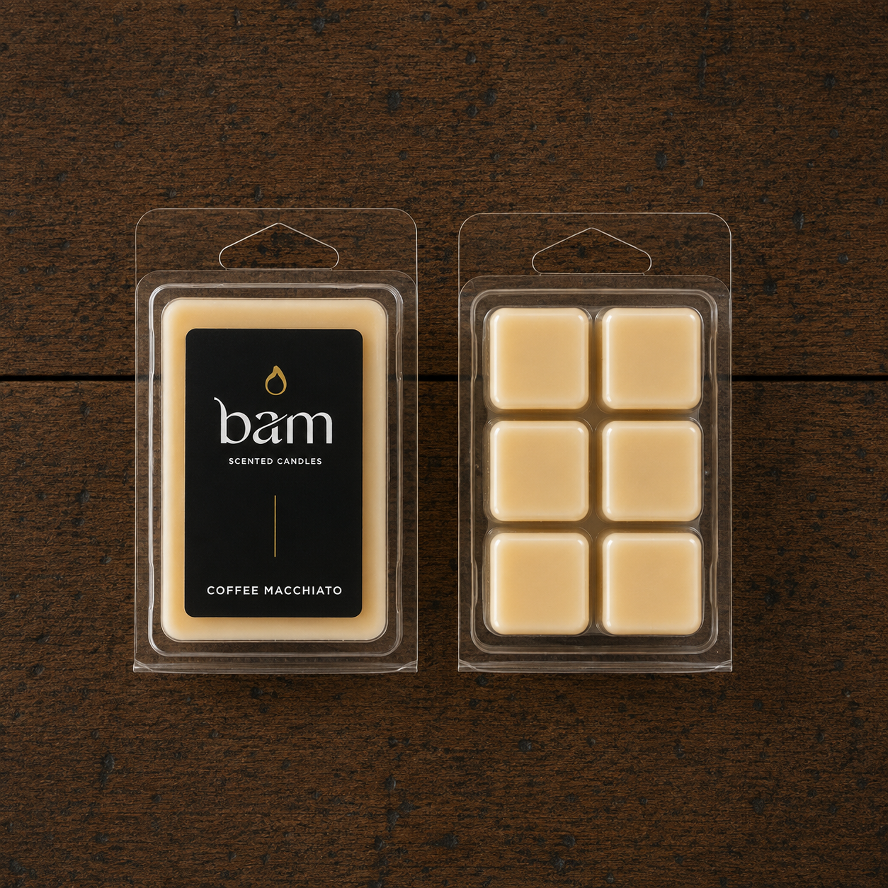 Coffee Macchiato Waxmelts – Geurwax met Koffie & Romige Melktonen