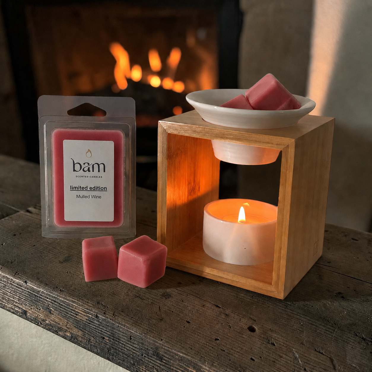 BAM Mulled Wine Waxmelts Limited Edition