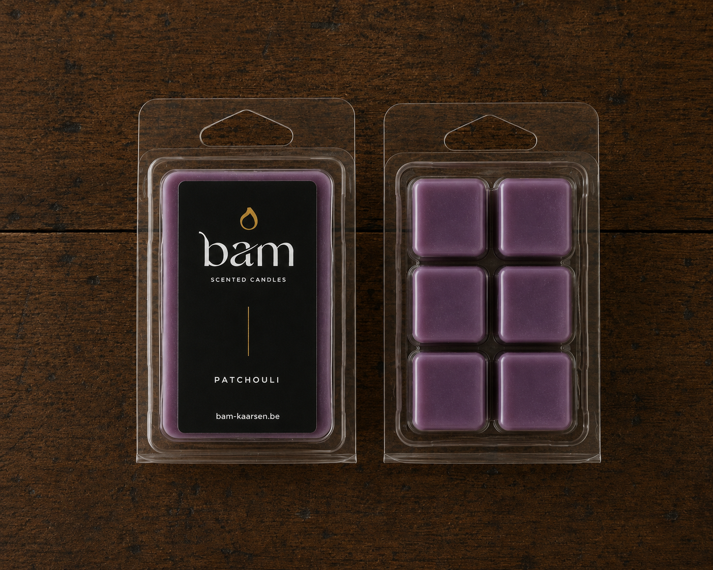 Patchouli Waxmelts – Handgemaakte Geurwax van Zonnebloemwas