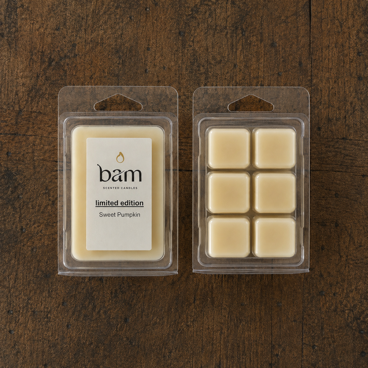 BAM Sweet Pumpkin Wax Melts Limited Edition
