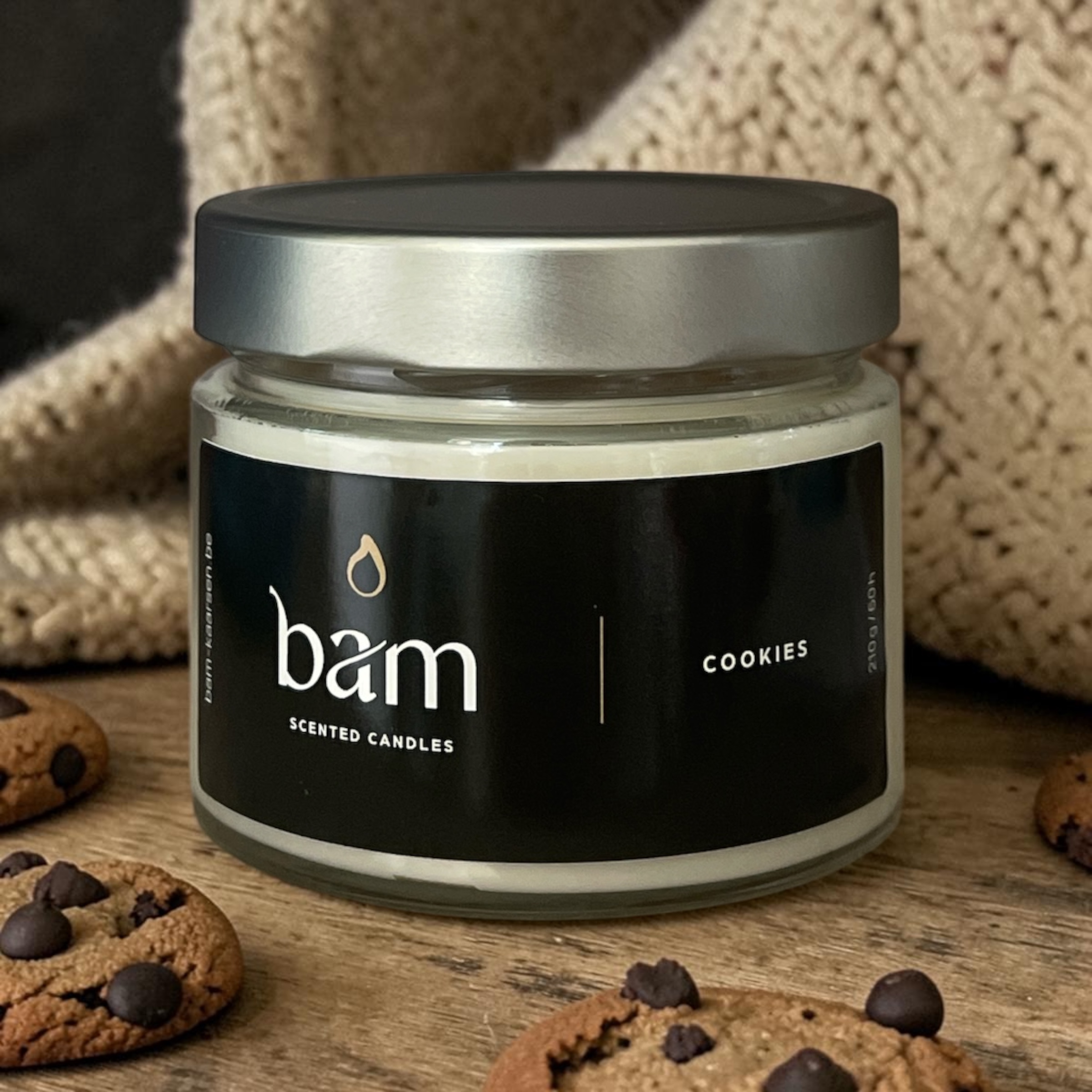 Cookies Scented Candle - Basic Collection Medium