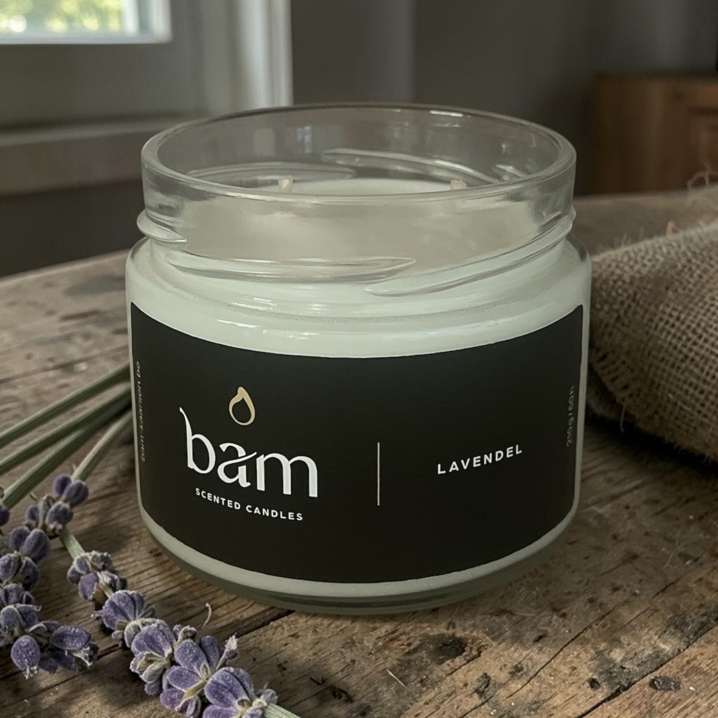 Lavendel Geurkaars - Basic Collection Medium