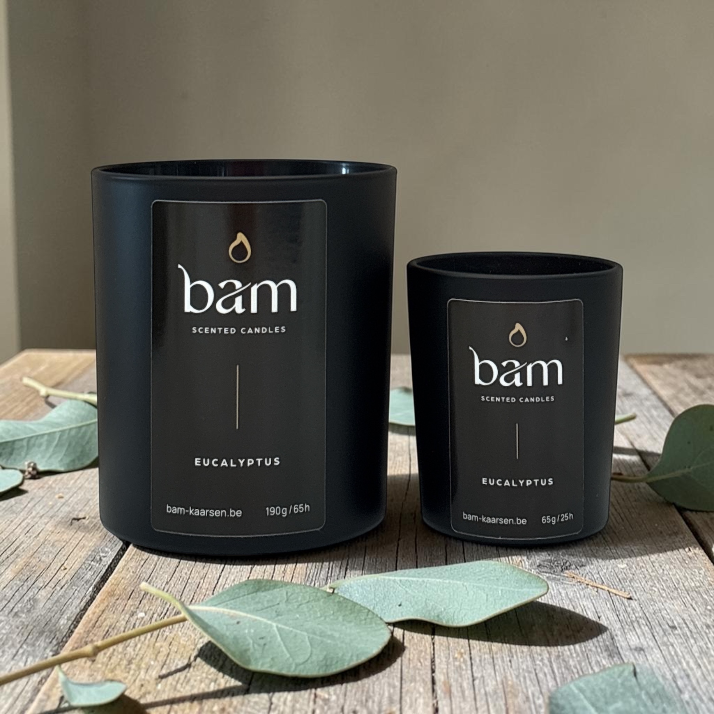 Eucalyptus Geurkaars Mini – Black Collection Small