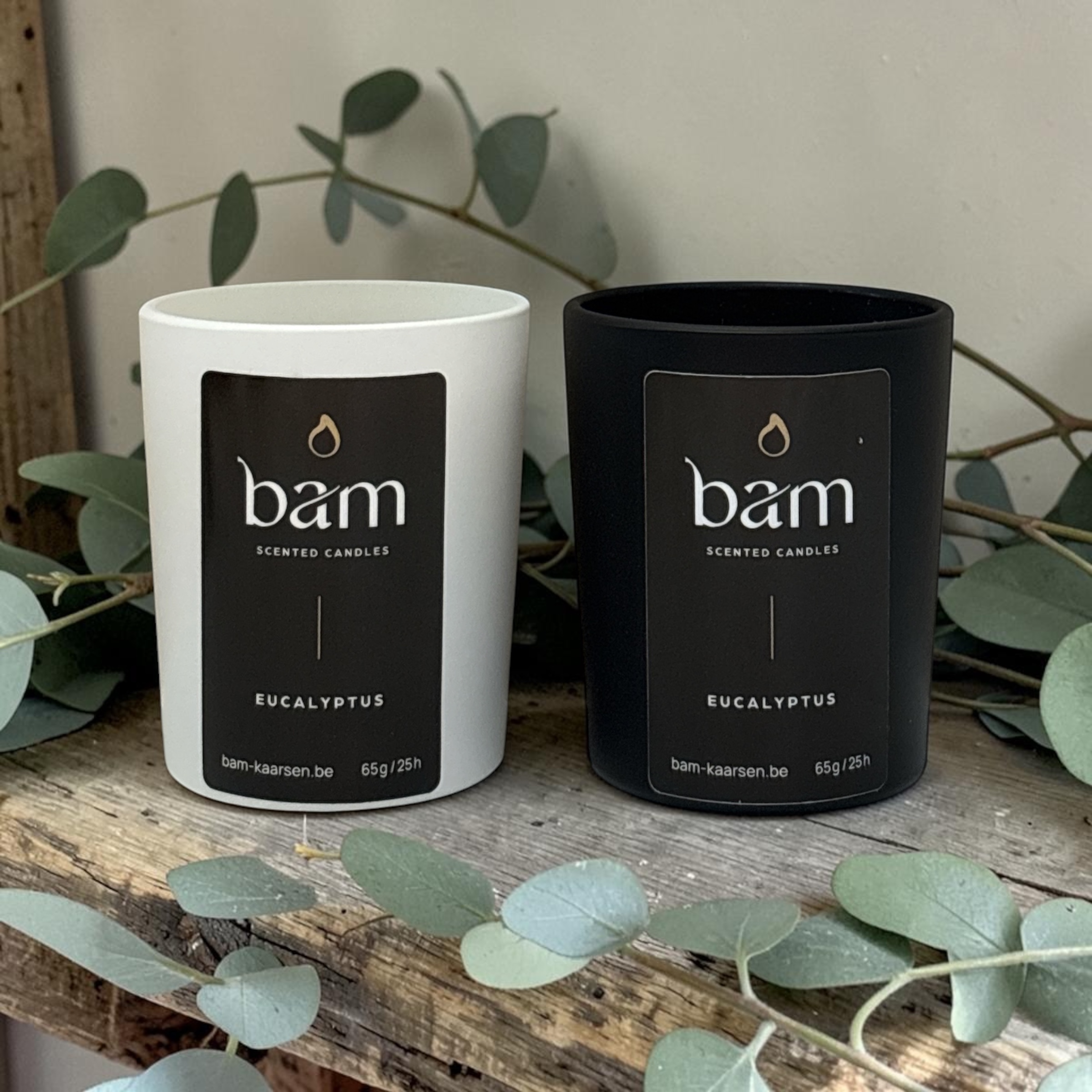 Eucalyptus Geurkaars Mini – Black Collection Small