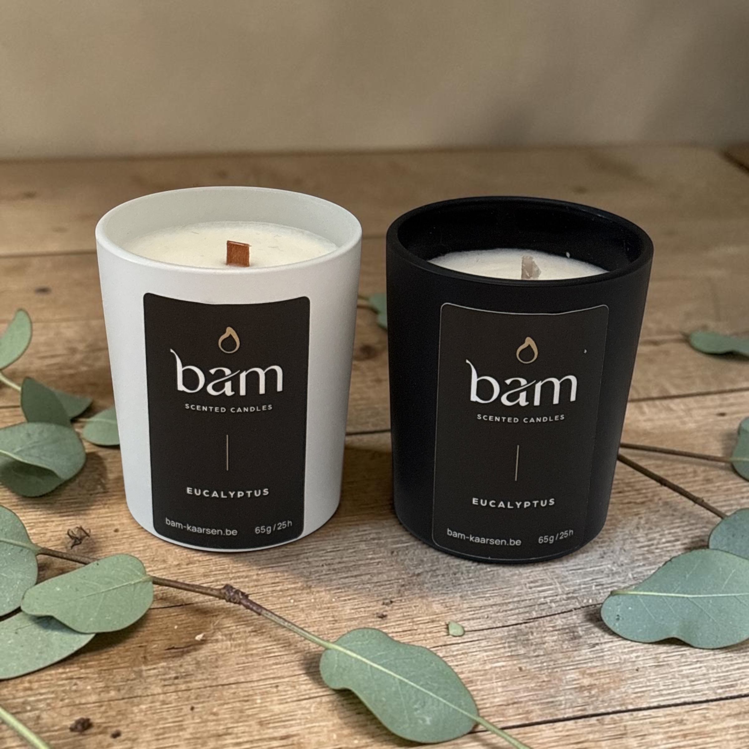 Eucalyptus Geurkaars Mini – Black Collection Small
