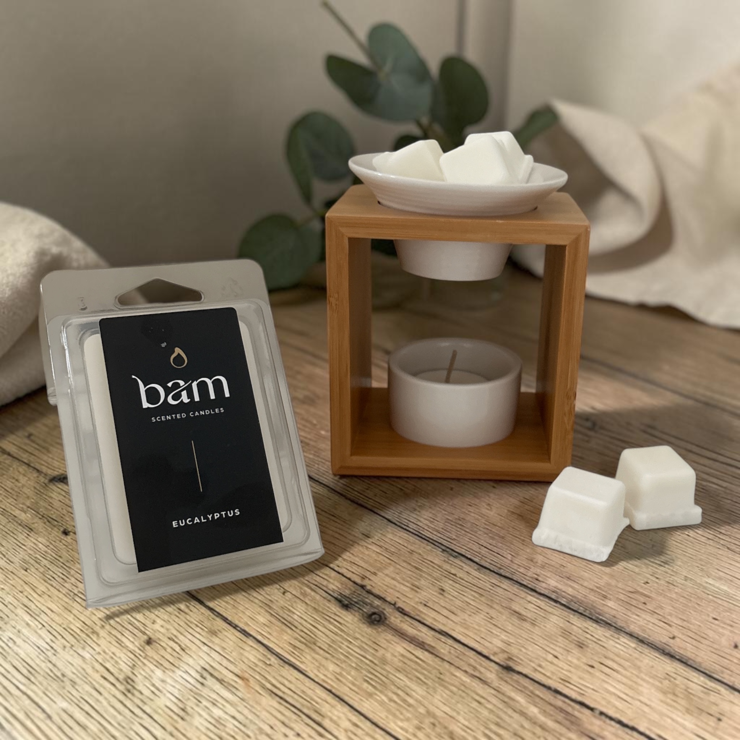 Eucalyptus Waxmelts – Verfrissende Geurwax met Eucalyptus