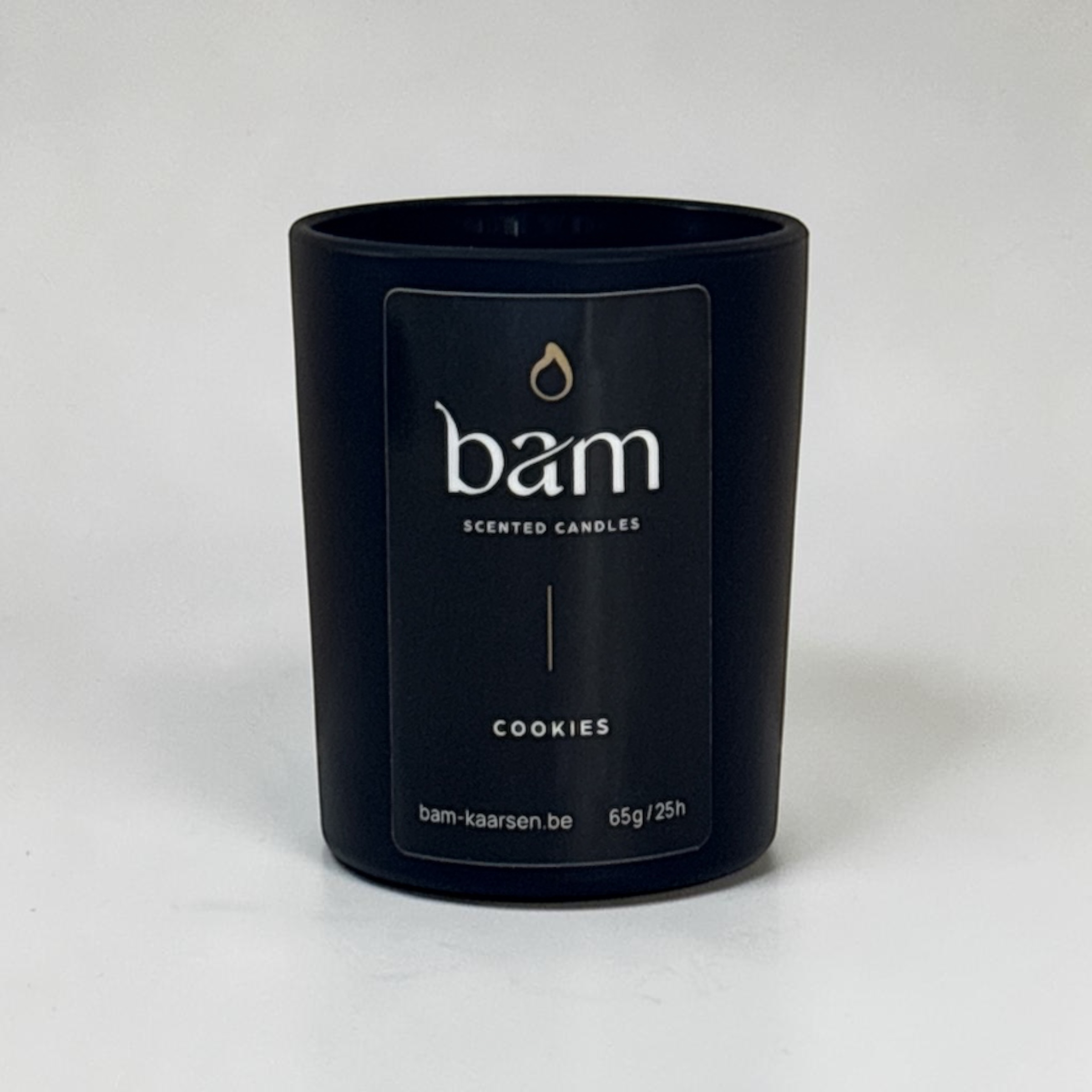 Mini Cookies scented candle – sweet cookie scent with wooden wick – 25 burn hours
