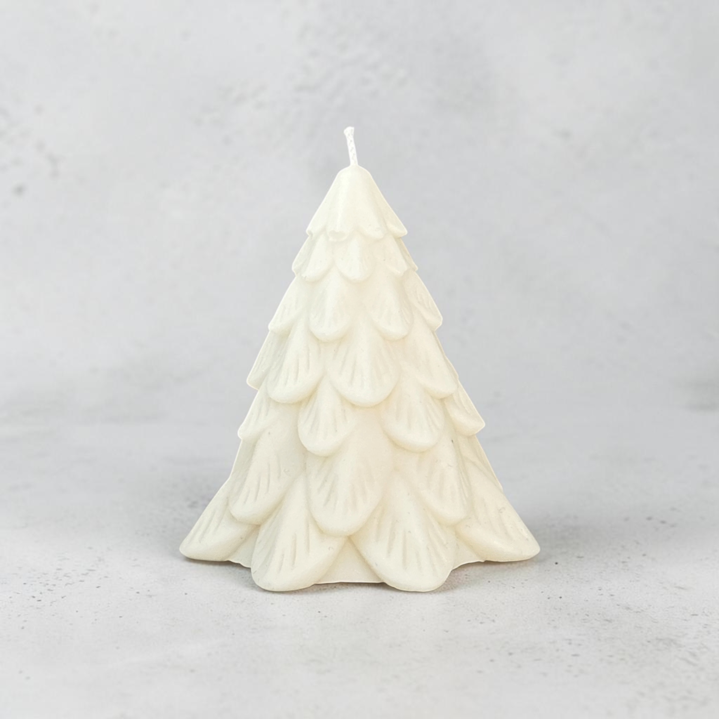 Kerstboom Figuurkaars van Zonnebloemwas – Duurzame Kerstkaars 10 cm