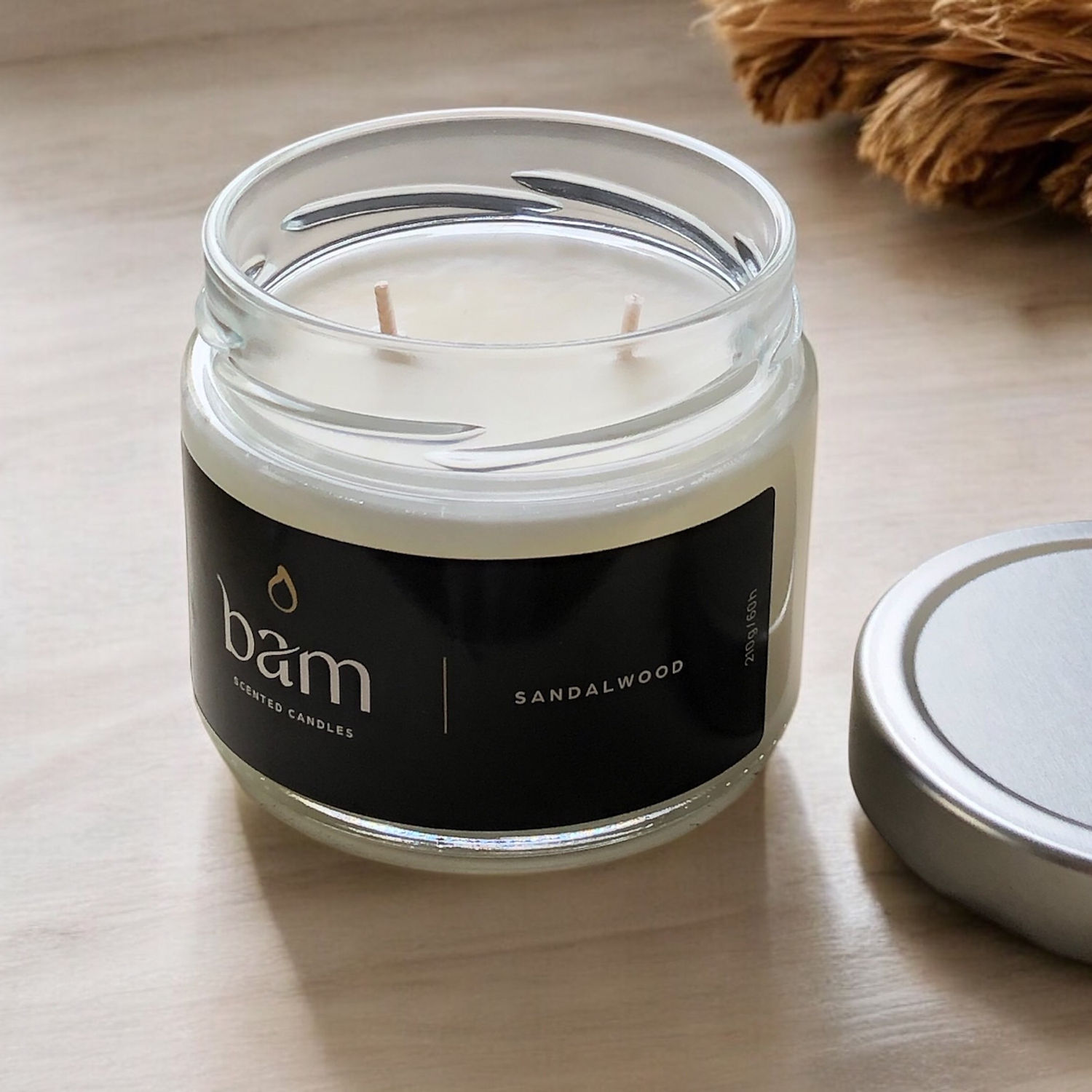 Sandalwood - Basic Collection Medium met gepersonaliseerd deksel