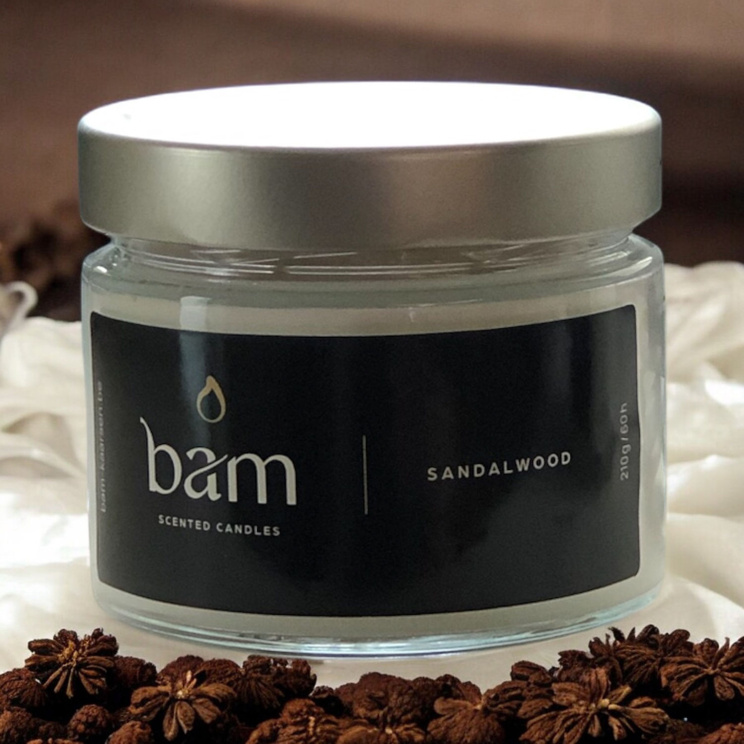 Sandalwood - Basic Collection Medium met gepersonaliseerd deksel