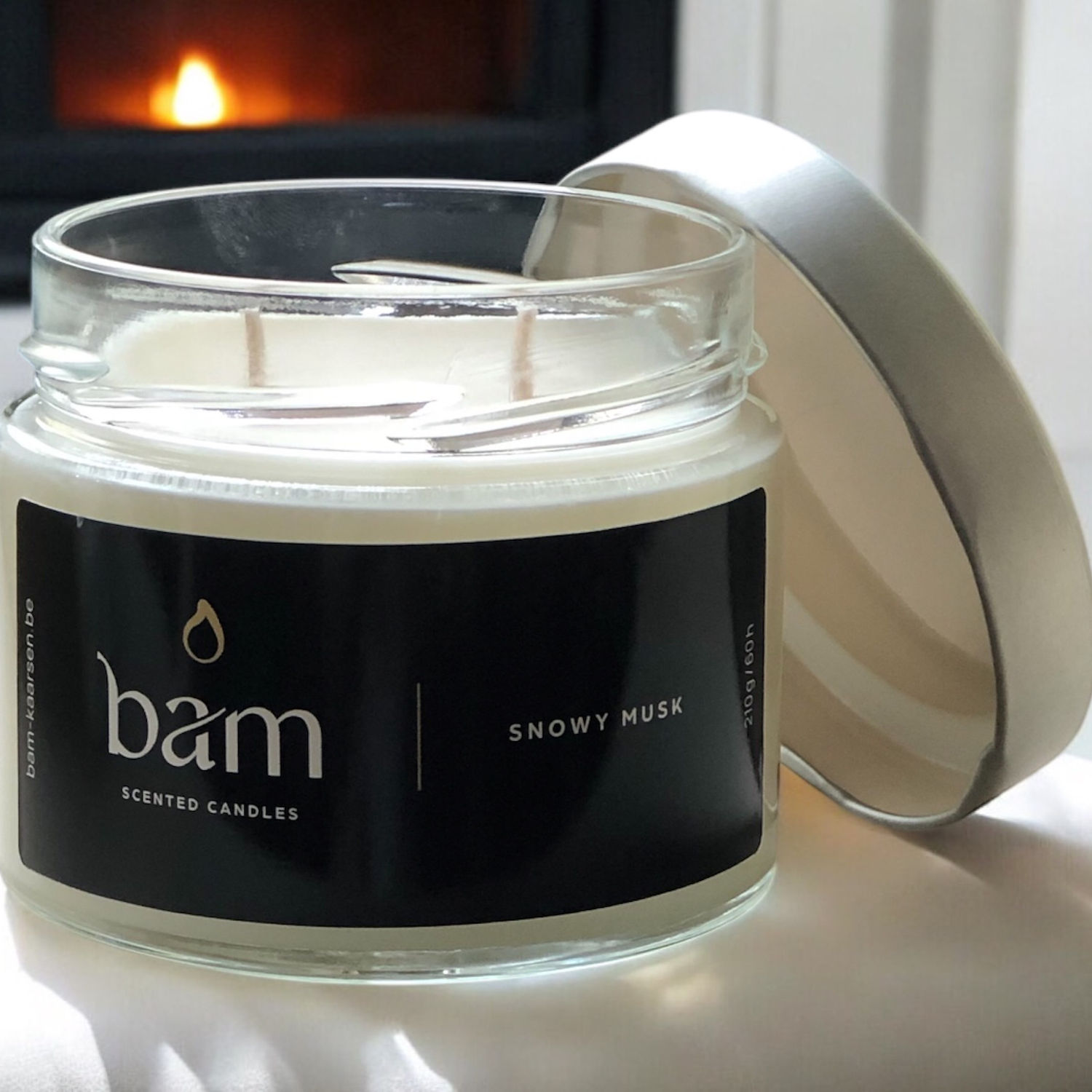 Snowy Musk - Basic Collection Medium met gepersonaliseerd deksel