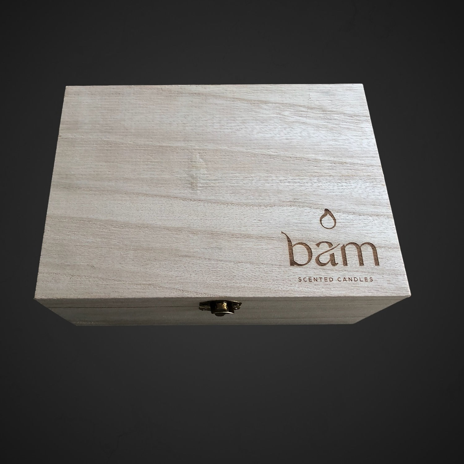 Snowy musk - wit rond potje met houten wiek