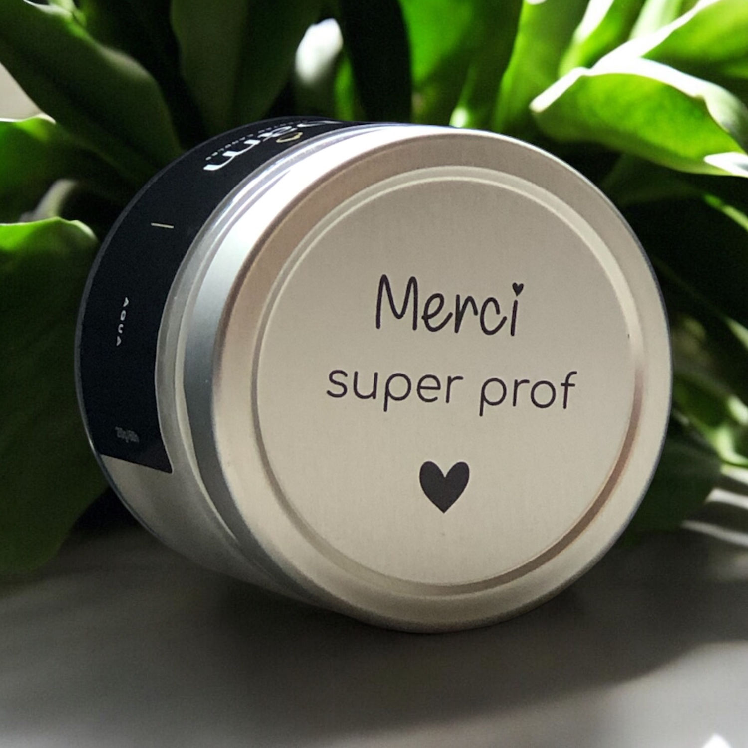 liefste juf - Basic Collection Medium met gepersonaliseerd deksel